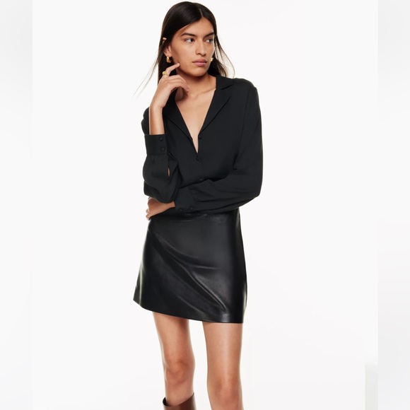 Aritzia Wilfred Tulum Blouse Sz L - Picture 10 of 14